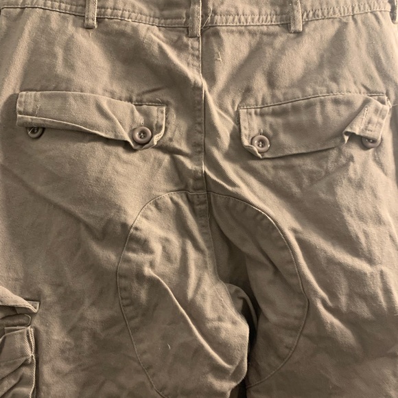 Fashion Nova Taupe Cargo Pants - Picture 2 of 5